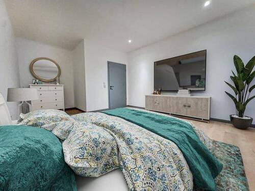 Schlafzimmer - Etagenwohnung in Oberhausen zur Miete
