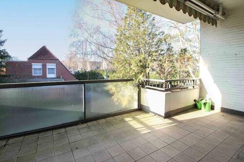 Balkon - 2 Zimmer Etagenwohnung in Hamburg