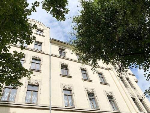 Fassade Straßenseite - 2 Zimmer Etagenwohnung zum Kaufen in Chemnitz