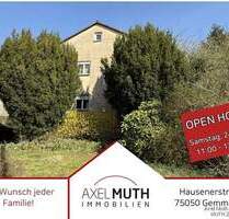 OpenHouse Samstag 24.01 11:00-12:00Uhr Der Wunsch jeder Familie: Großer Garten = Glückliche Kinder! - Gemmingen