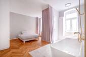 Schlafzimmer mit Bad en Suite - 
