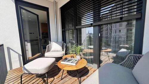 Balkon - 2 Zimmer Etagenwohnung in München