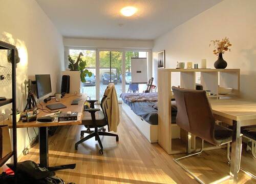 Wohn-/Essbereich - 1 Zimmer Etagenwohnung in Erlangen