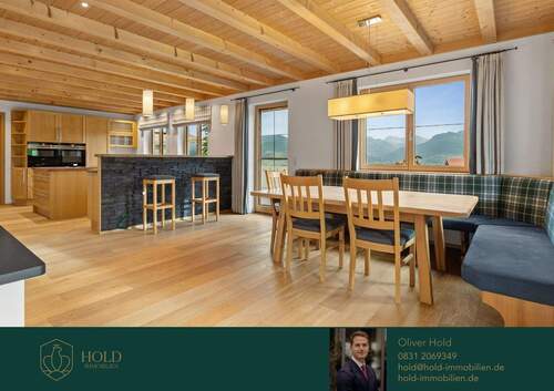 Titelbild - Modernes Architektenhaus mit Bergblick in Blaichach