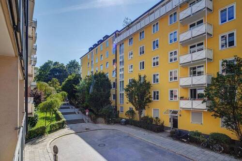 Blick vom Balkon - 