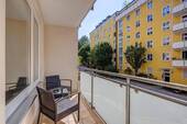 Balkon mit Westausrichtung - 