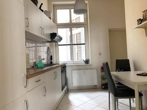 Küche - Etagenwohnung mit 48,00 m&sup2; in Güstrow zur Miete