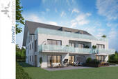 001 - Süd-West-Ansicht - Neubau in Top-Lage von Hoberge-Uerentrup: Exklusives Mehrfamilienhaus (KfW 40) mit 6-7 Wohneinheiten