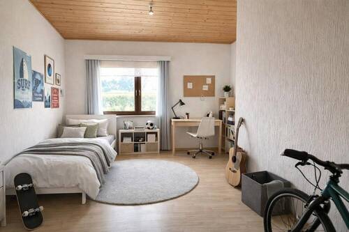 Kinderzimmer 2 - So könnte es aussehen - Bild mit KI erstellt - 