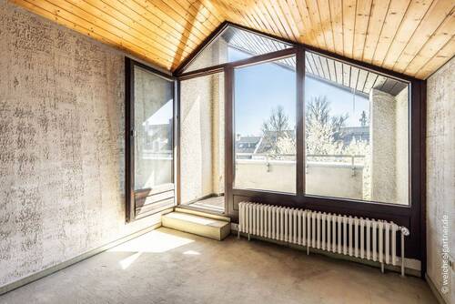 Ansicht vom Schlafzimmer im DG - 