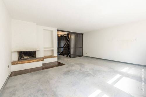 Das Wohnzimmer mit Kaminofen - 
