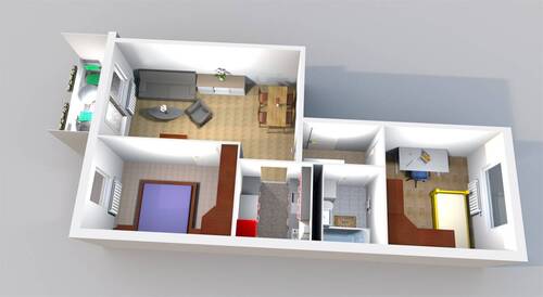 Ansicht 3 - 3 Zimmer Etagenwohnung in Hainichen