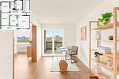 Home Office mit Balkonzugang - 4 Zimmer Etagenwohnung in Esslingen