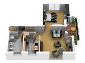 7618600139_Ansicht01.jpg - Moderne 2-Zimmer-Wohnung mit Balkon in Wilsdruff (Kesselsdorf)