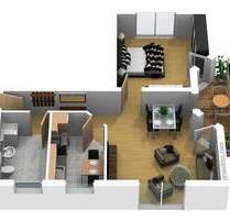 Moderne 2-Zimmer-Wohnung mit Balkon in Wilsdruff (Kesselsdorf)