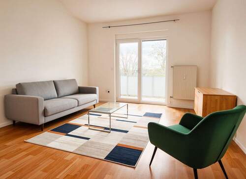 Wohnen_Schlafen - (KI generiert) - 1 Zimmer Etagenwohnung in Heidelberg