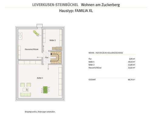Leverkusen - Zuckerberg EFH 1BA - FAMILIA XL KG - 