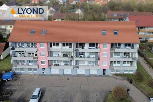 Luftbildaufnahme - 6 x 4,5-Zimmer-Wohnungen in Schwäbisch Hall zu verkaufen