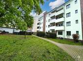 Rückansicht - Attraktive Altbau- 3-Raumwohnung mit Balkon, unweit der weißen Elster in Leipzig-Möckern