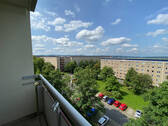 Ausblick Balkon - 4 Zimmer Etagenwohnung in Suhl