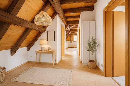 Flur (Visualisierung) - 2 Zimmer Etagenwohnung in Sulzburg