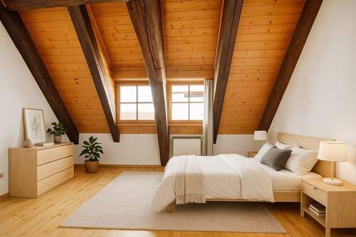 Schlafzimmer (Visualisierung) - 