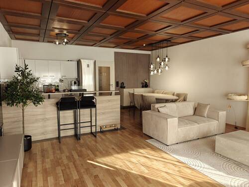 Küche - Wohnen - Großzügige und modernisierte 3-Zimmerwohnung