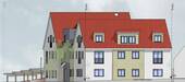 Ansicht Nord - 5 Zimmer Etagenwohnung in Walldorf