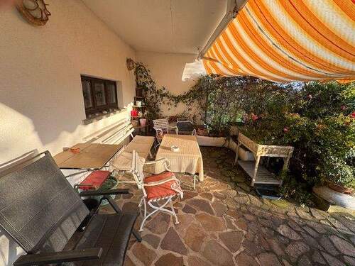 Terrasse Südseite - Einfamilienhaus in Wermsdorf