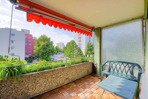 Balkon nach Nord-Westen - 