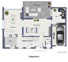 Haus 2 Grundriss - nicht maßstabsgerecht - 