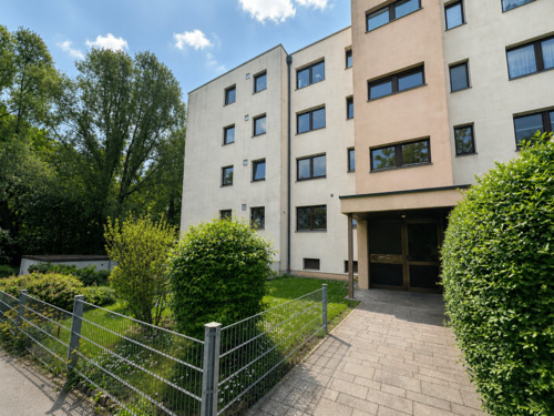 Weg zum Haus - gepflegt und begrünt
- 