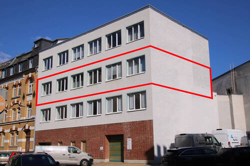Ansicht - Büroetage in zentraler Lage - 702,00 EUR Kaltmiete,