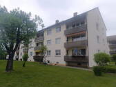 Ansicht Westseite - Balkon - Schöne 3 Zimmer Wohnung - Sehr gut geschnitten - Sonnig - Verkehrsgünstig!