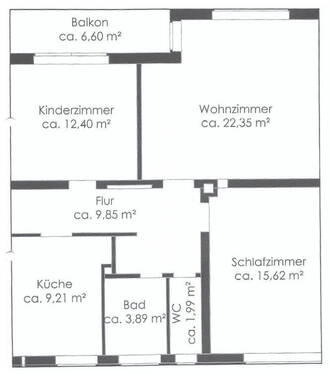 Raumaufteilung - 