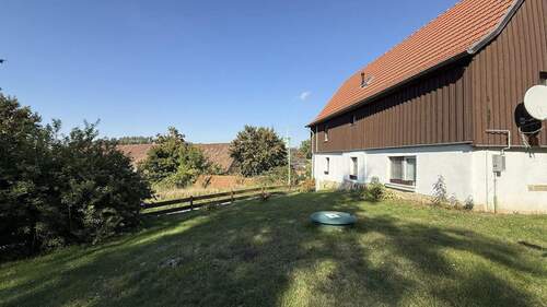 Gartenbereich - 5 Zimmer Einfamilienhaus in Mertendorf