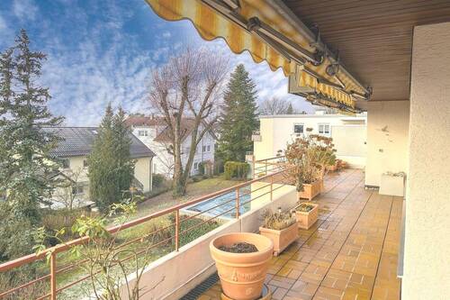 Balkon am Wohnbereich - 