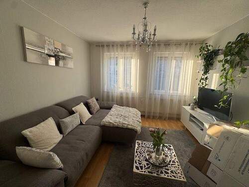 Wohnzimmer - Etagenwohnung mit 56,00 m&sup2; in Nürnberg zur Miete