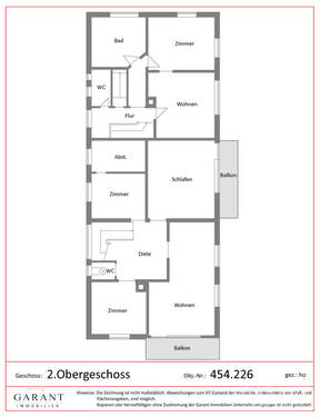 2. Obergeschoss - 
