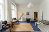 Wohnzimmer - 2 Zimmer Etagenwohnung in Berlin