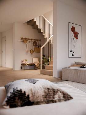 Innenvisualisierung - Reihenmittelhaus mit 100,20 m&sup2; in Hohen Neuendorf zum Kaufen