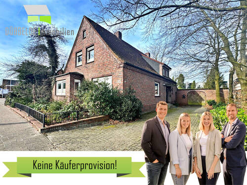 Außenansicht - Baugrundstück mit Altbestand 