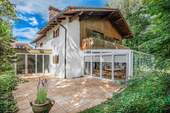Süd-West-Ansicht - 7 Zimmer Einfamilienhaus in München