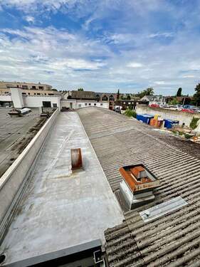 Flachdach Anbau Gewerbe - 