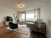 Wohnzimmer_KI-Staging_Einrichtungsbeispiel - 2 Zimmer Etagenwohnung in Monheim am Rhein