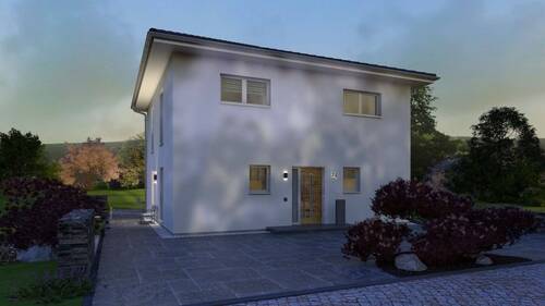 Ansicht Eingang - Einfamilienhaus mit 188,00 m&sup2; in Schmitten zum Kaufen