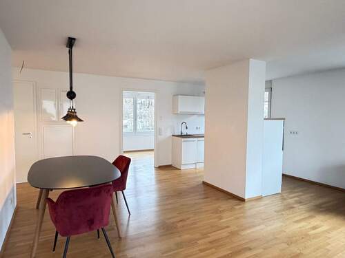 Essbereich - Teilmöblierte Wohnung in zentraler Ortslage von Allensbach