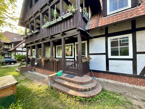 Blick zur Terrasse - 