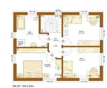Grundriss OG - 5 Zimmer Einfamilienhaus in Oberharmersbach
