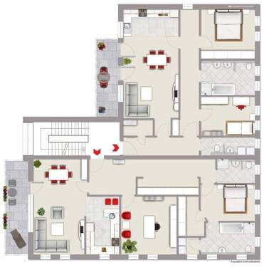 Obergeschoss Wohnen (optional) - 